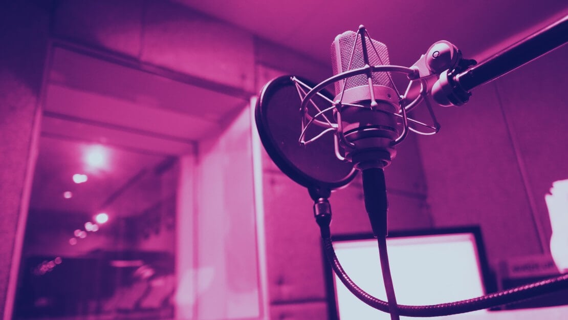 Podcast cover art graphic design for podcast production recording studio