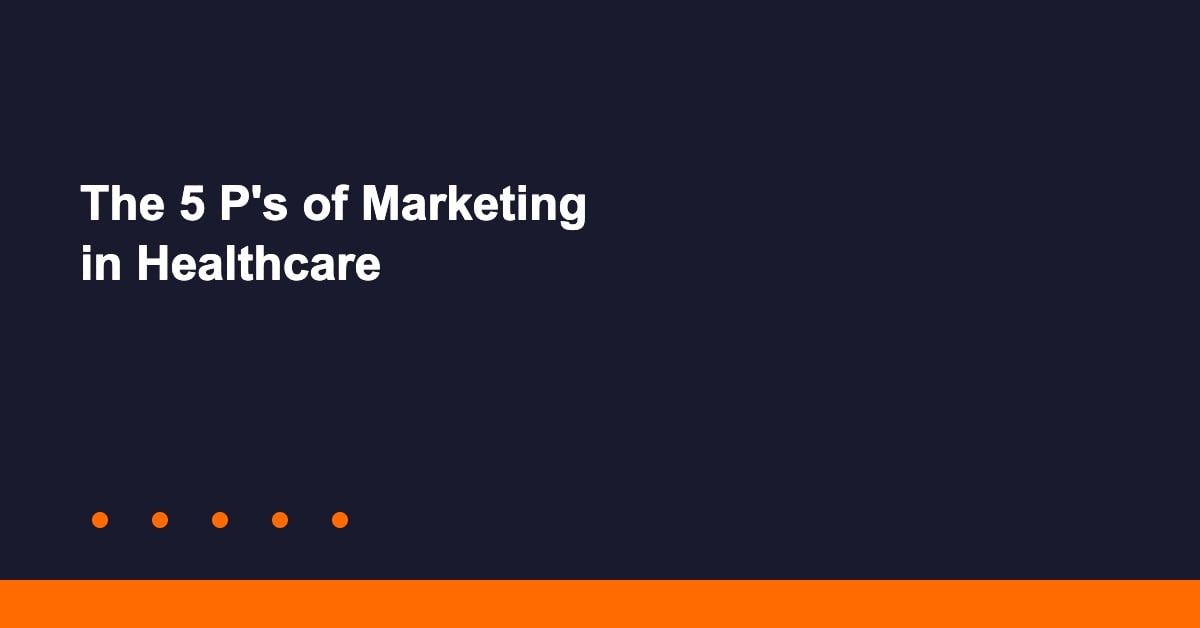 5 ps of marketing in healthcare thumbnail — AI capability at 210 Digital Marketing