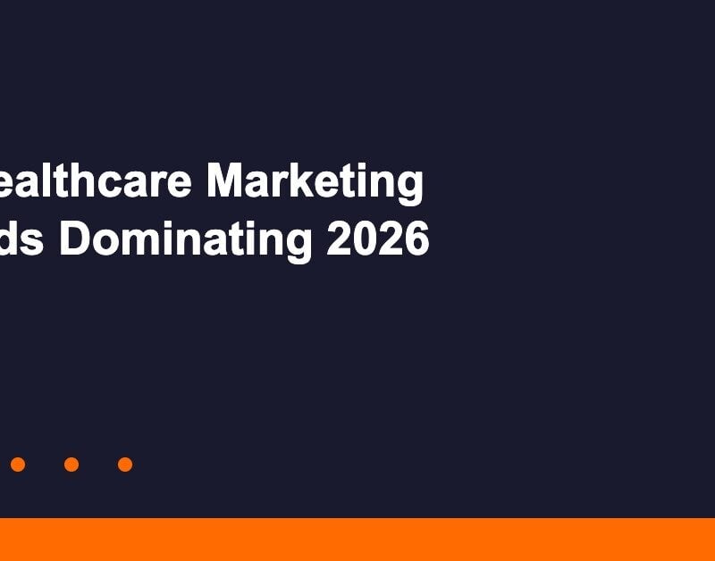 Healthcare marketing trends 2026 thumbnail — AI capability at 210 Digital Marketing